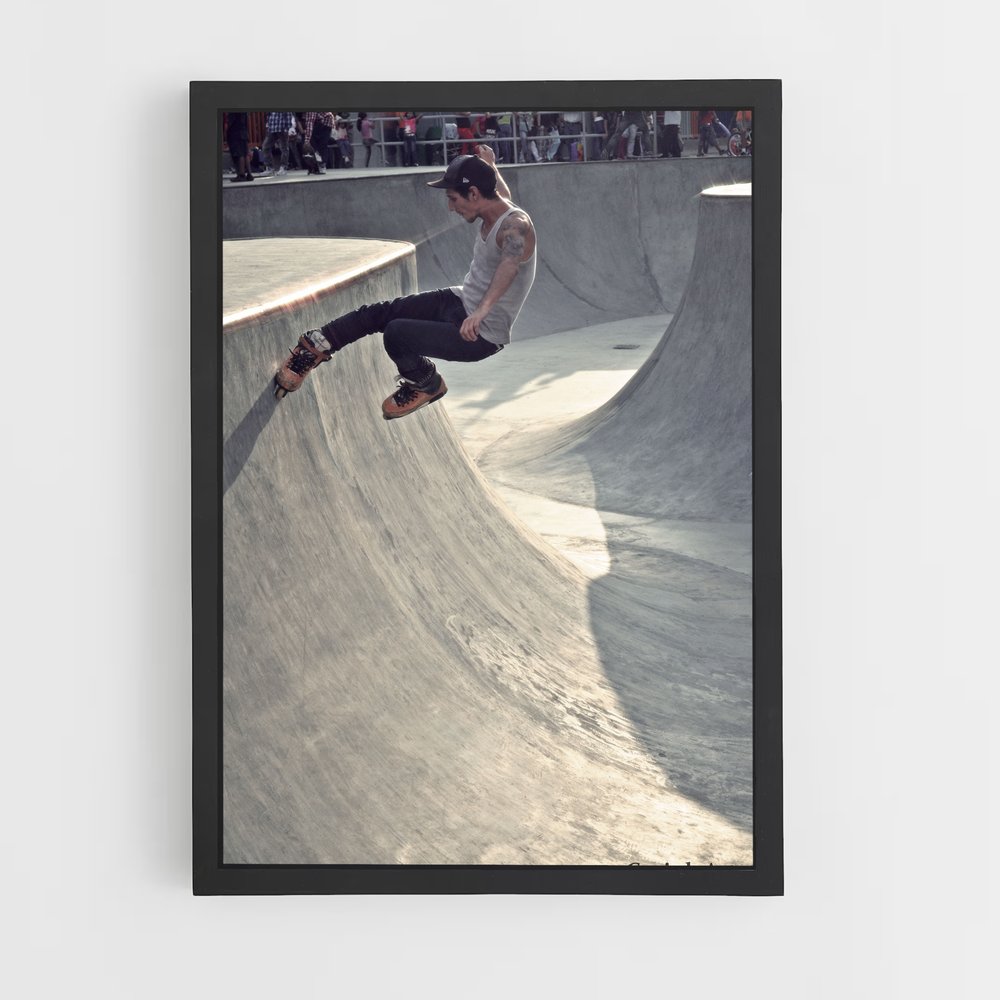 Poster Ride the Ramp – affiche Rollerblade (vue 2)